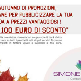 Promozione Autunno 2012