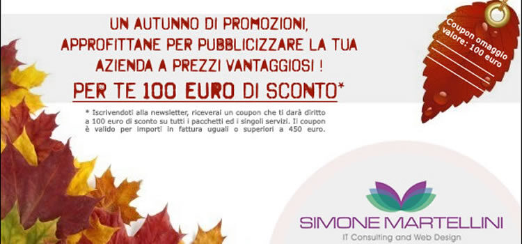 Promozione Autunno 2012