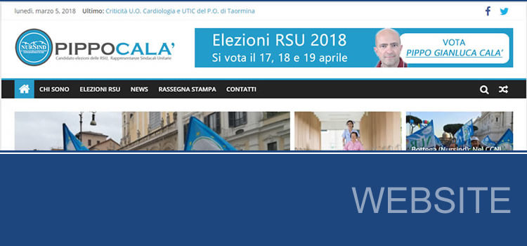 Elezioni RSU 2018 – Pippo Calà