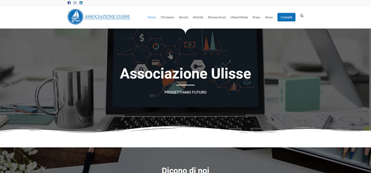 Restyling del sito dell’Associazione Ulisse