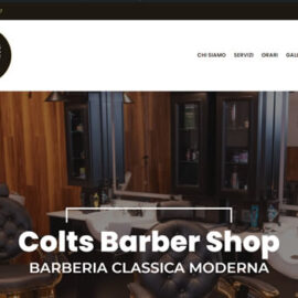 Online il nuovo sito di Colts Barber Shop: stile, semplicità e prenotazioni a portata di click